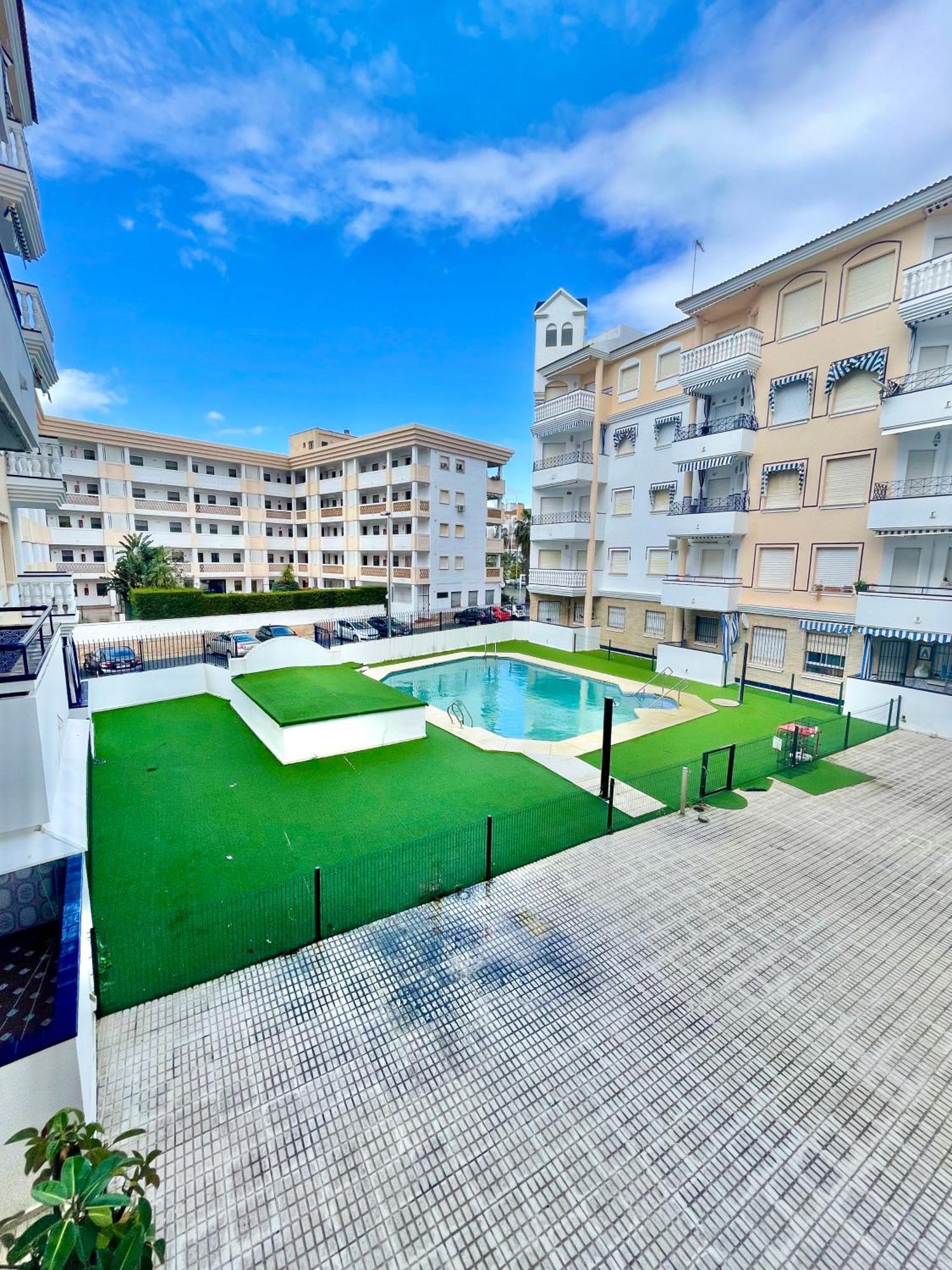 Apartamento Portil Playa 蓬塔翁布里亚 外观 照片
